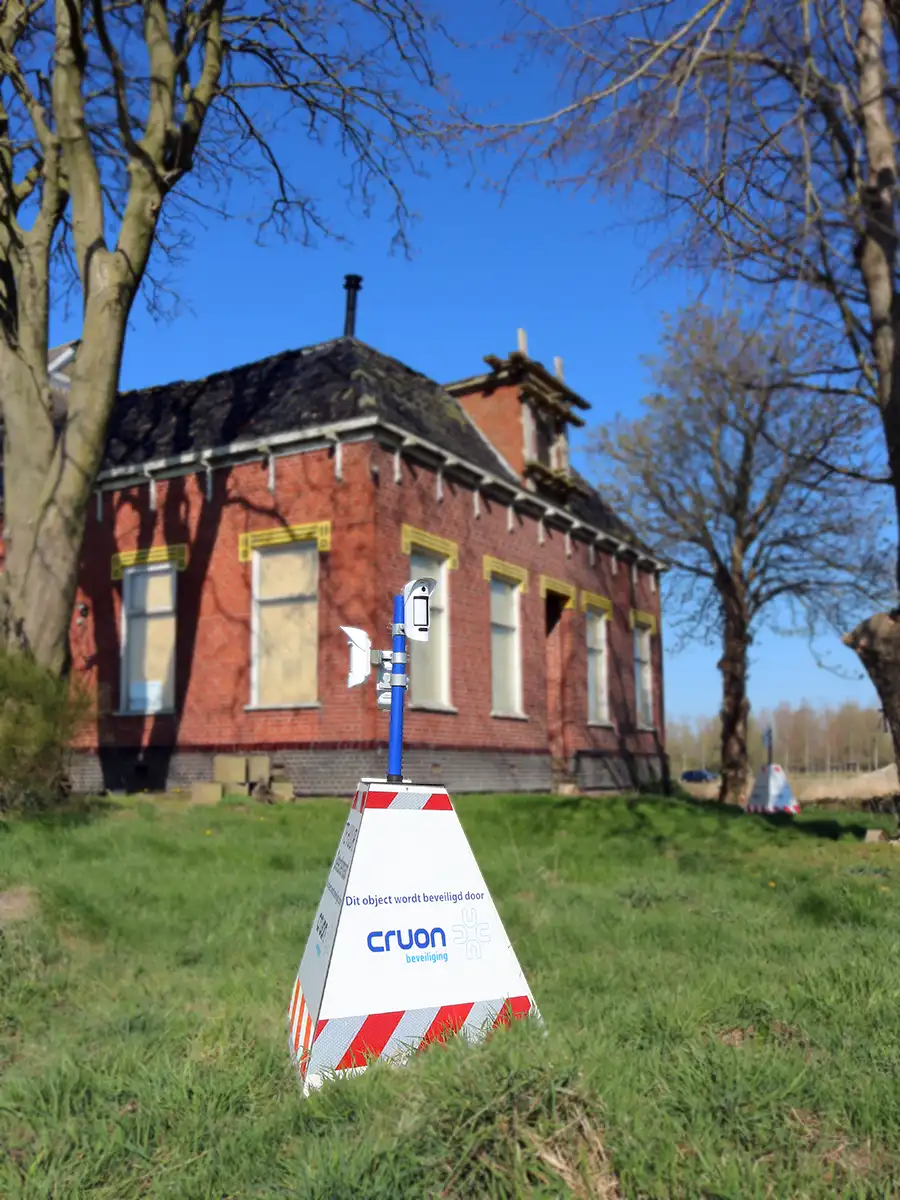 tijdelijk beveiligingssysteem op locatie